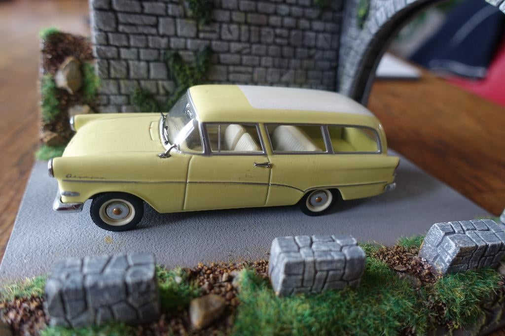 Opel Rekord P1 caravan 1958 Minichamps, Ophalen of Verzenden, Nieuw, Auto, MiniChamps