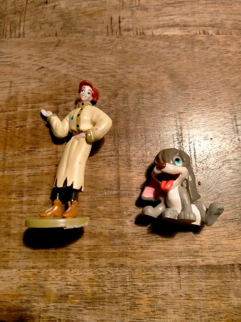 Anastasia prinses tekenfilm hond Applause pvc figuren set, Verzamelen, Ophalen of Verzenden, Zo goed als nieuw