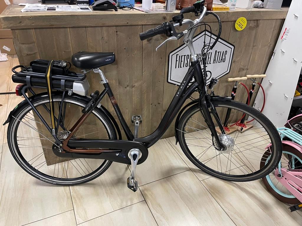 Sparta elektrische 28 inch 7 versnellingen maat 53 cm, Fietsen en Brommers, Fietsen | Dames | Damesfietsen, Ophalen, Sparta, 53 tot 56 cm