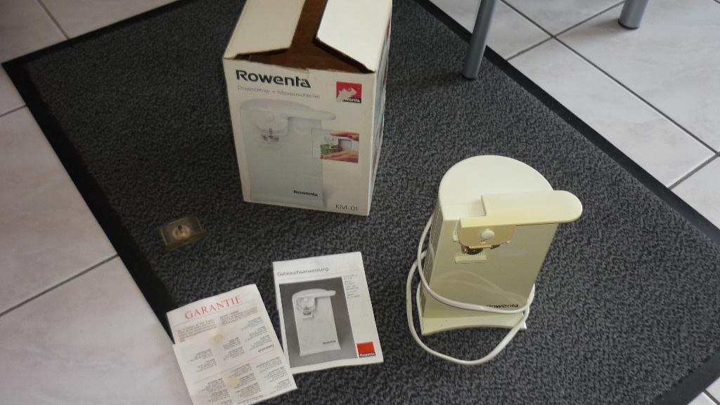 messenslijper/ tevens. blikopener in doosje ( electriche ), Ophalen of Verzenden