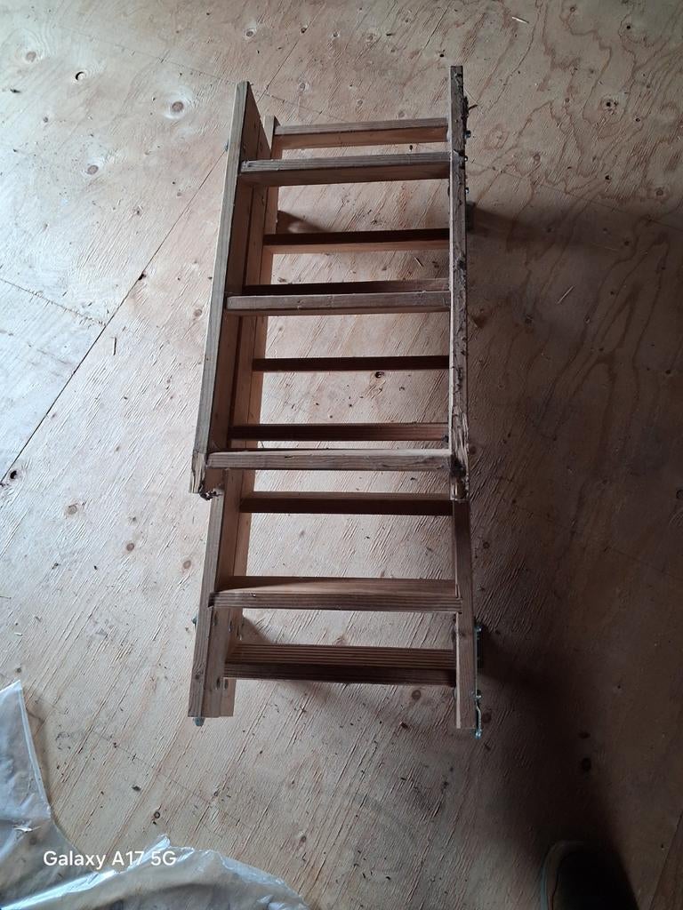 Vlizo ladder, opvouwbaar, Ophalen