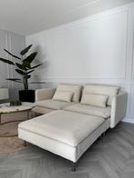 Premium IKEA Söderhamn 3-seater + footstool + premium covers, Ophalen, 150 tot 200 cm, Driepersoons, 75 tot 100 cm