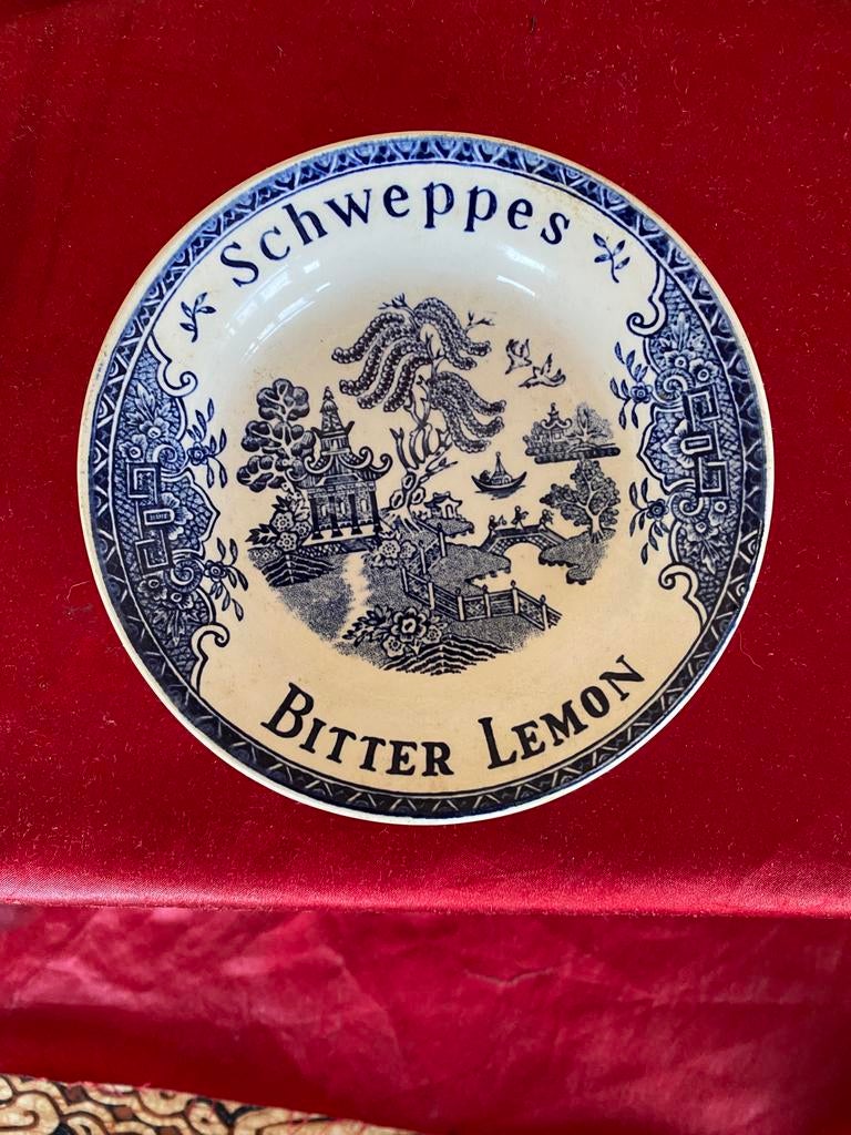 AARDEWERKEN “SCHWEPPES” SCHAALTJE., Antiek en Kunst, Ophalen of Verzenden
