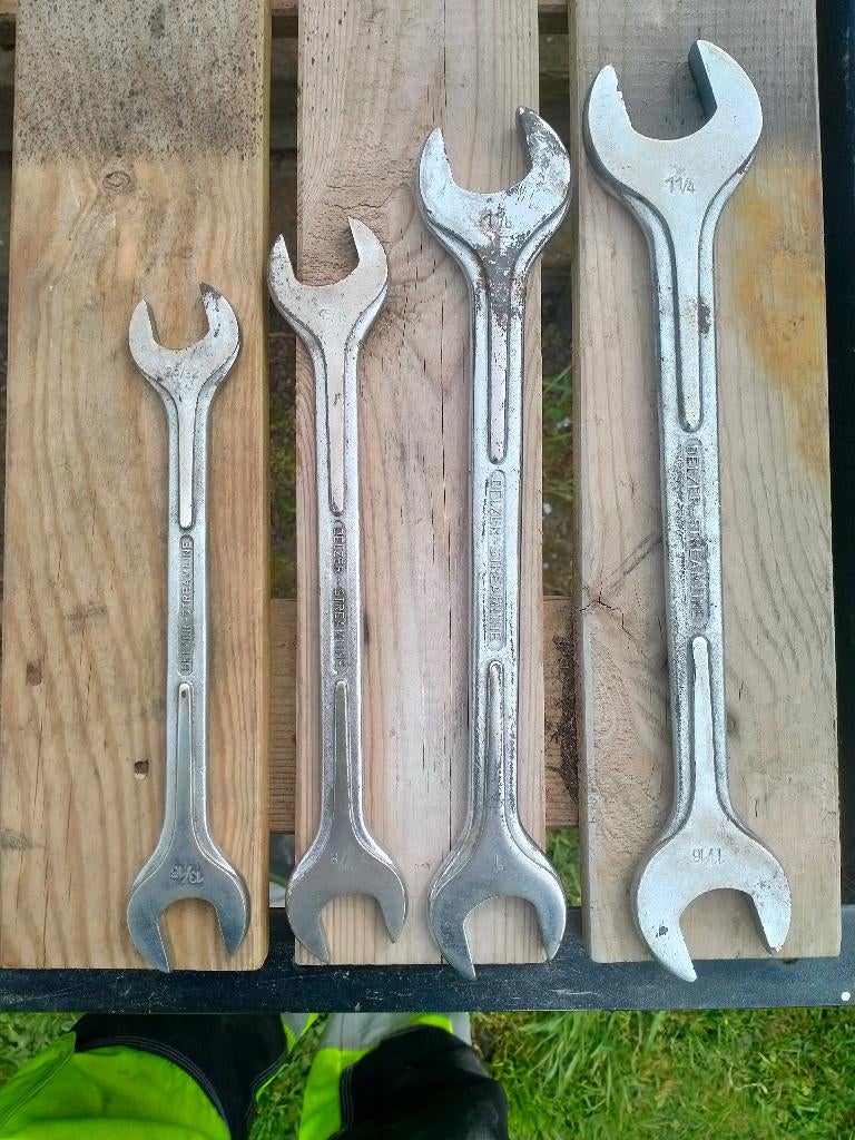 Belzer steeksleutels Engelse maten, Ophalen of Verzenden, Gebruikt