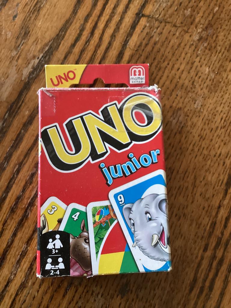 Uno junior. Mattel., Hobby en Vrije tijd, Ophalen of Verzenden, Zo goed als nieuw