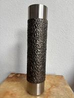 Brutalist RVS vaas 30 cm 2 kg, Ophalen of Verzenden