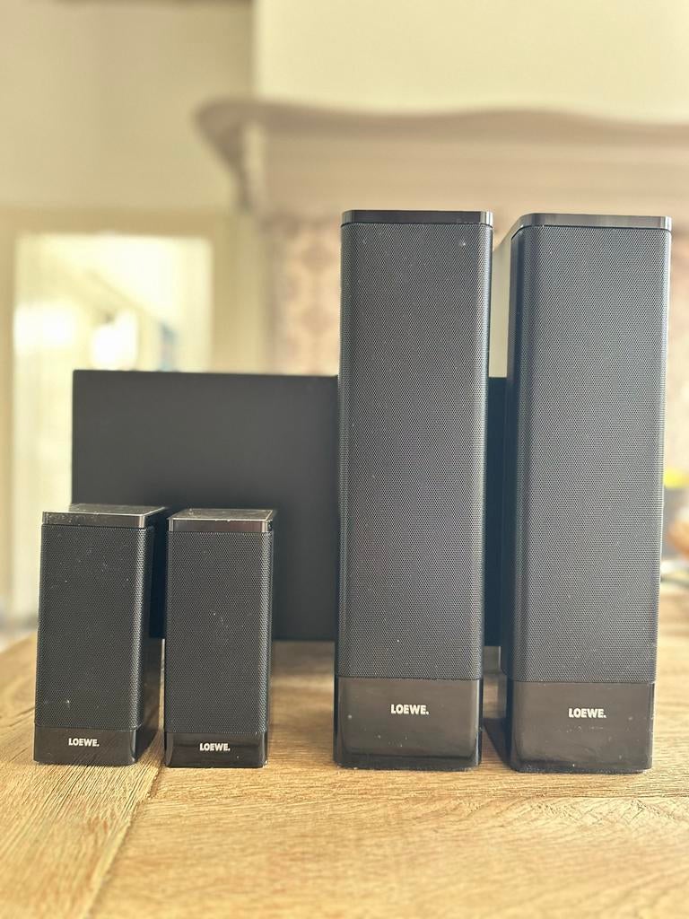 Loewe subwoofer, Gebruikt, Subwoofer, 60 tot 120 watt, Ophalen