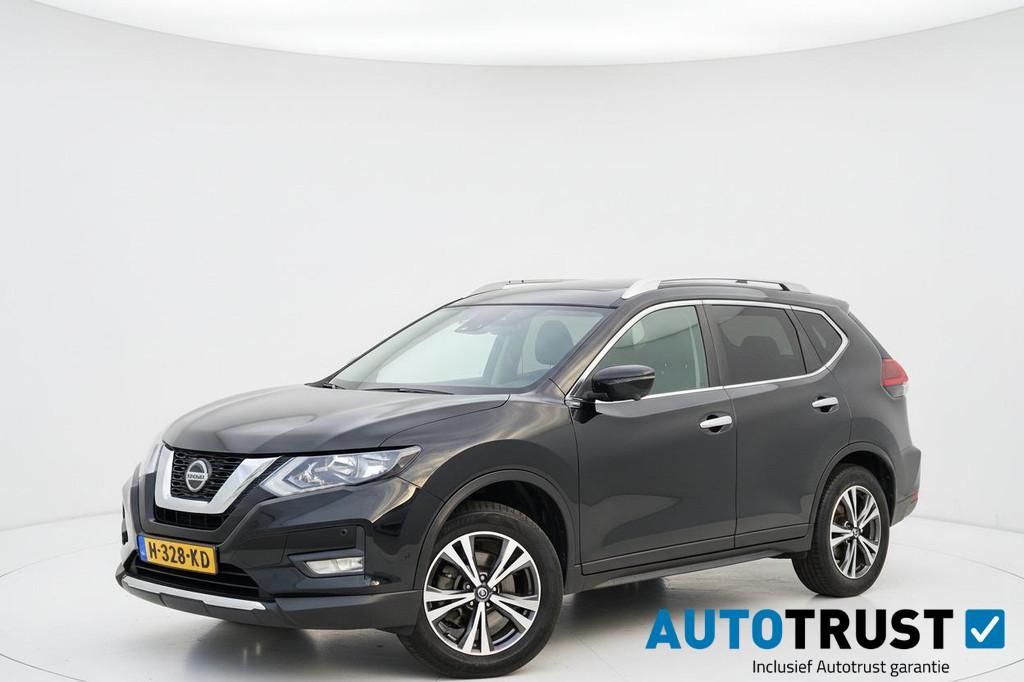 Nissan X-Trail 1.3 DIG-T N-Connecta 7-pers 360 CAMERA PANODA, Auto's, Nissan, Gebruikt, Euro 6, 4 cilinders, 7 stoelen