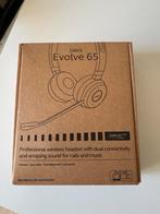 Jabra Evolve 65 Link380a MS Stereo 1x gebruikt, Computers en Software, Ophalen of Verzenden, Zo goed als nieuw
