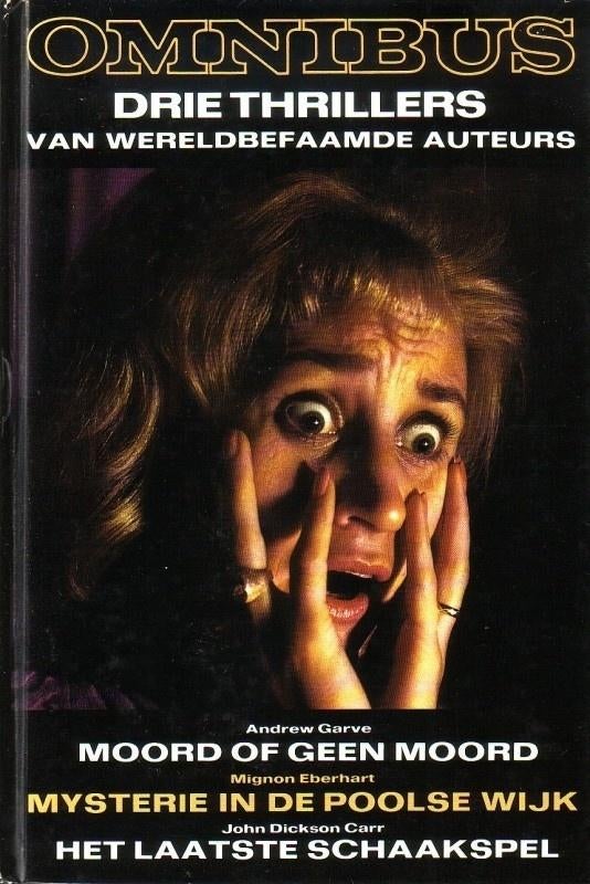 OMNIBUS - DRIE THRILLERS uit 1968, Boeken, Thrillers, Gelezen, Ophalen of Verzenden