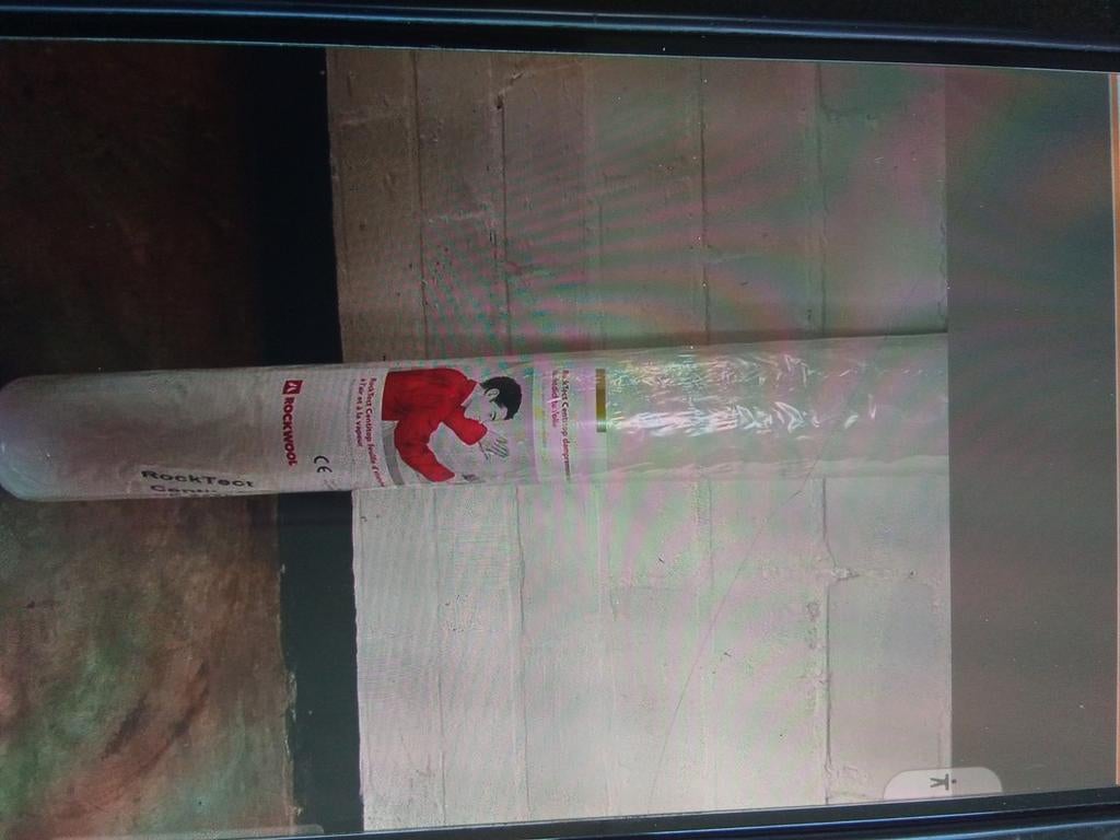 Rockwool dampscherm rol, Nieuw, Steenwol, 15 m² of meer, Ophalen