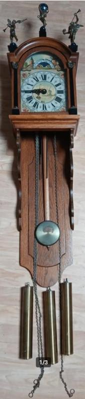 Friese staartklok, niet werkzaam, Ophalen