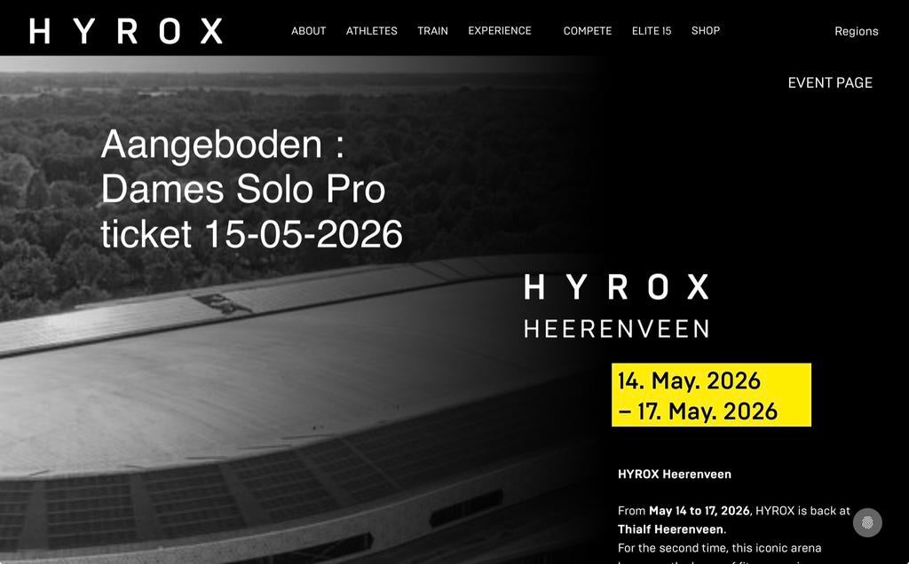 Hyrox Heerenveen