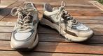 Manfield leren sneakers maat 37, Beige, Ophalen of Verzenden, Sneakers of Gympen, Gedragen