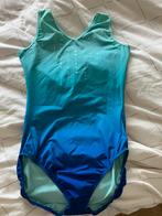 Turnpakje maat 152/158, Blauw, Ophalen of Verzenden, Zo goed als nieuw, Turnpak(je)