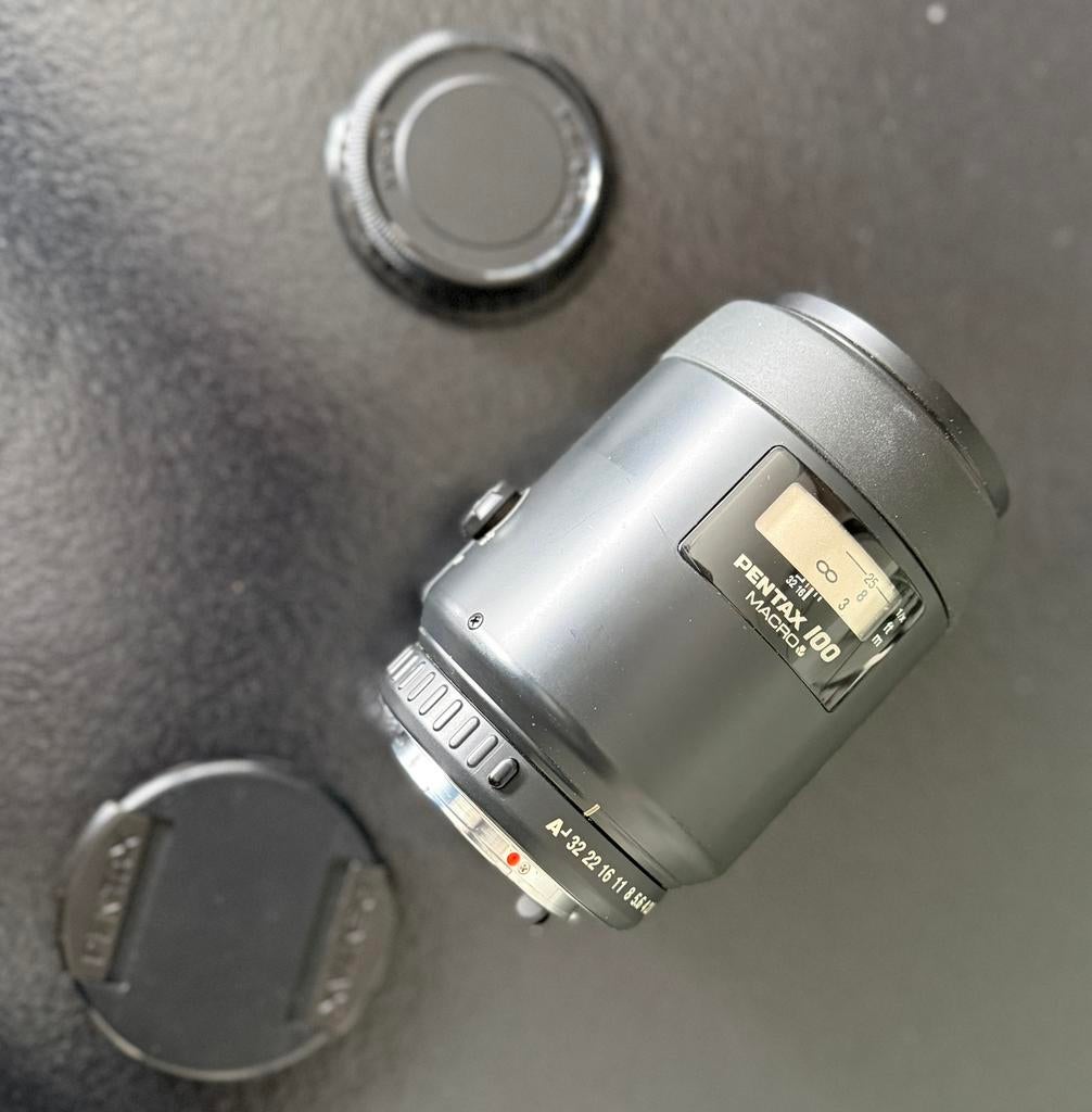 Te koop Pentax-FA 100 mm Macro K-Bajonet, Ophalen, Gebruikt