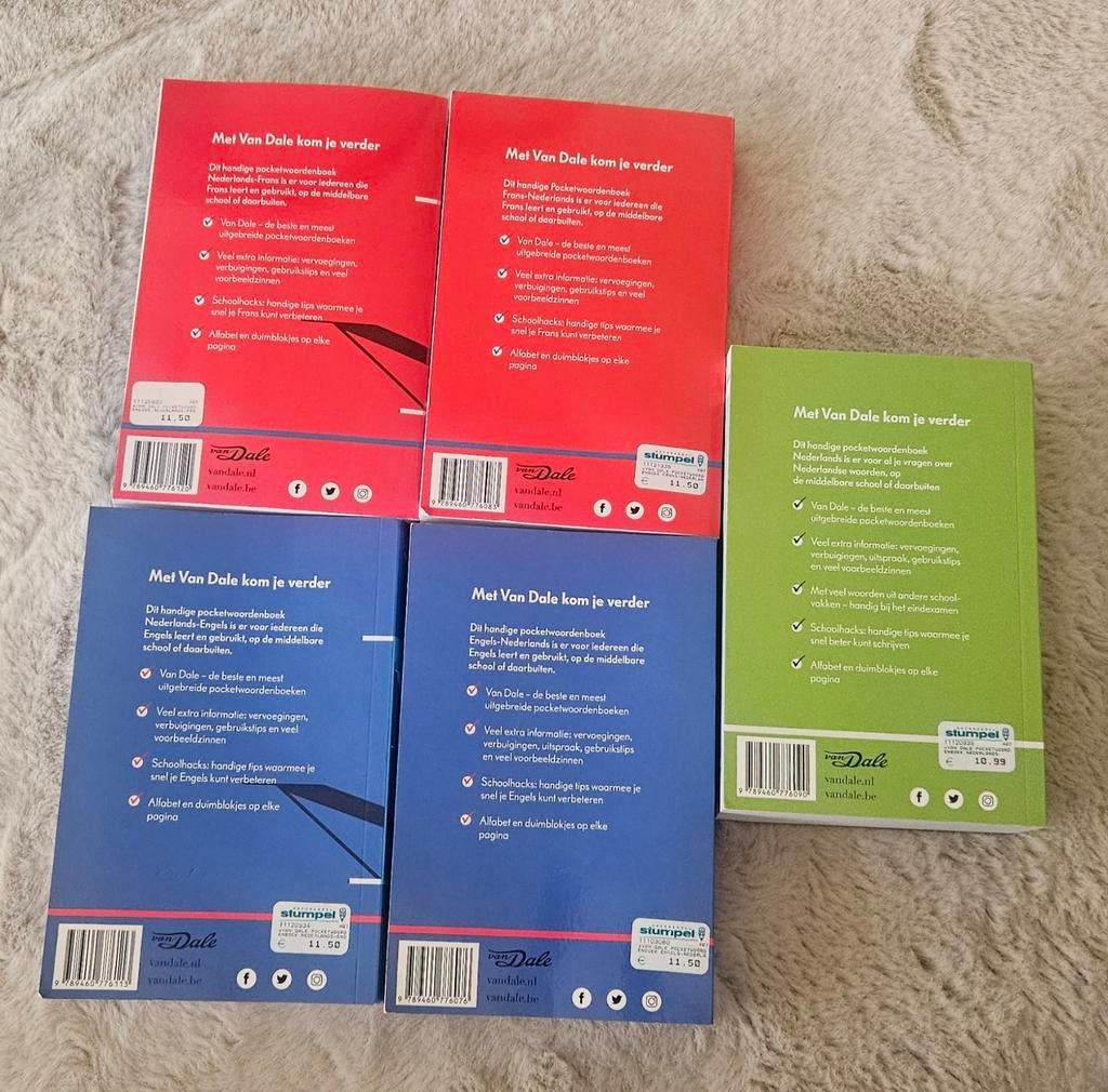 Zgan diverse Van Dale woordenboeken, Ophalen
