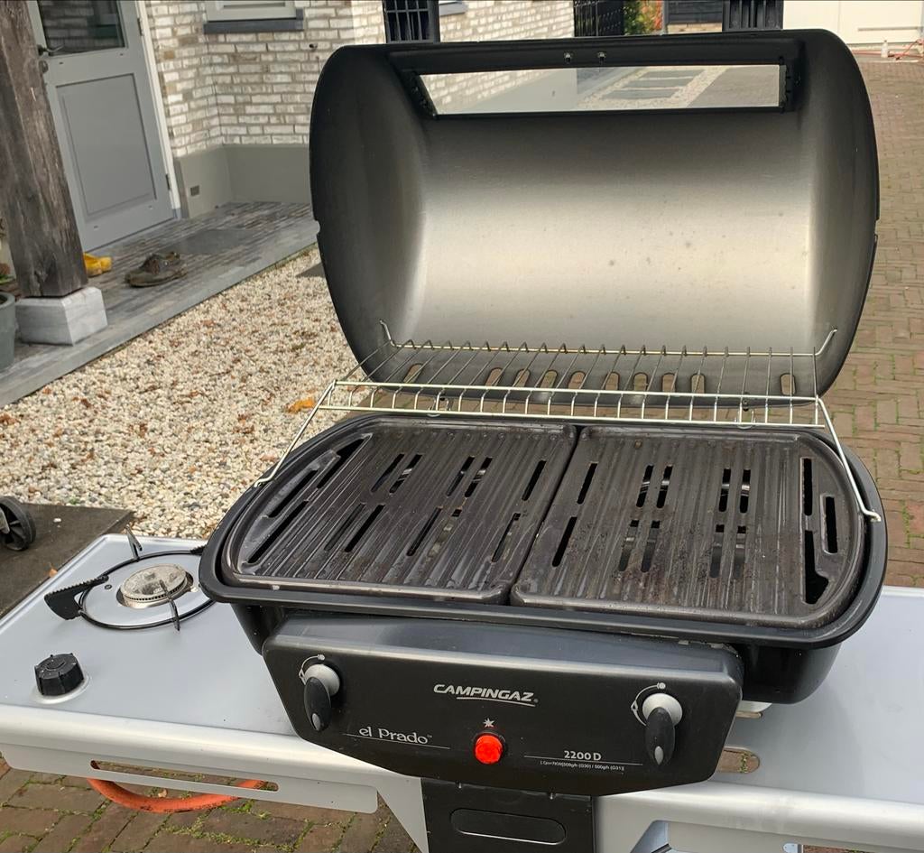 Campingaz el Prado 2200 D gasbarbecue met gasfles, Ophalen, Gebruikt