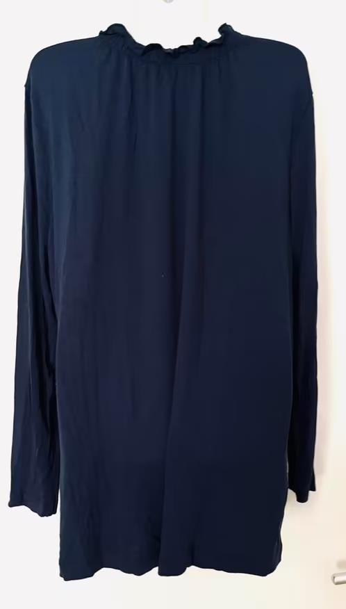 Enjoywomanswear top maat 46[vj], Kleding | Dames, Tops, Blauw, Maat 46/48 (XL) of groter, Ophalen of Verzenden, Zo goed als nieuw