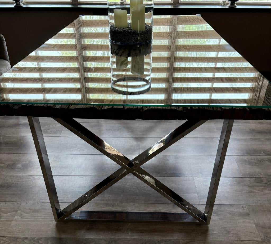 Richmond style eettafel salontafel dressoir 3 bijzettafels, Huis en Inrichting, Ophalen