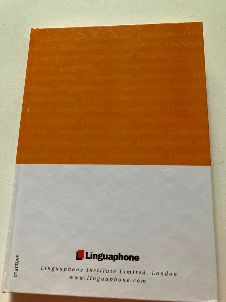 Linguaphone Arabisch taalboek, Ophalen, Gelezen, Non-fictie