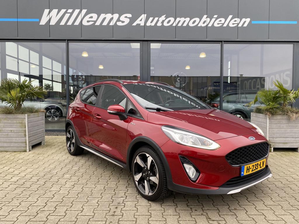 Ford Fiesta 1.0 EcoBoost Active X Stoelverwarming, App-Conne, Auto's, Voorwielaandrijving, 94 pk, Stof, Gebruikt