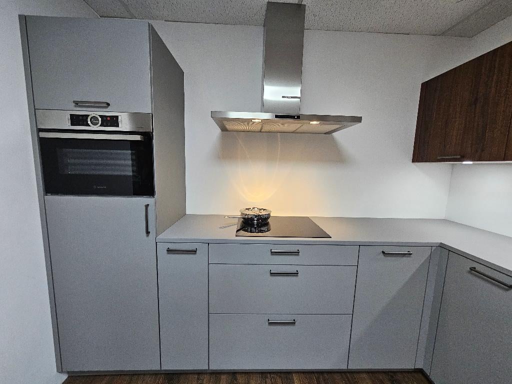 Showroomkeuken  Hacker  Systemat 2135, Ophalen, 200 cm of meer, Nieuw, 200 cm of meer