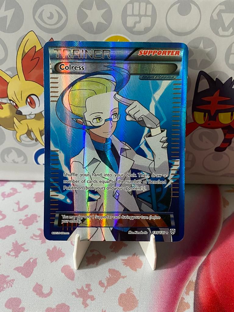 POKEMON TRAINER COLRESS PLS 135 PLAYED, Verzenden, Zo goed als nieuw