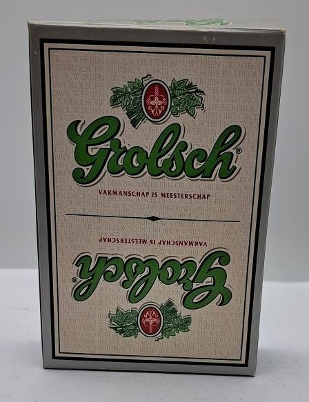 Grolsch Speelkaarten Komt tijd komt Grolsch zilveren rand, Ophalen of Verzenden, Nieuw, Overige typen, Grolsch