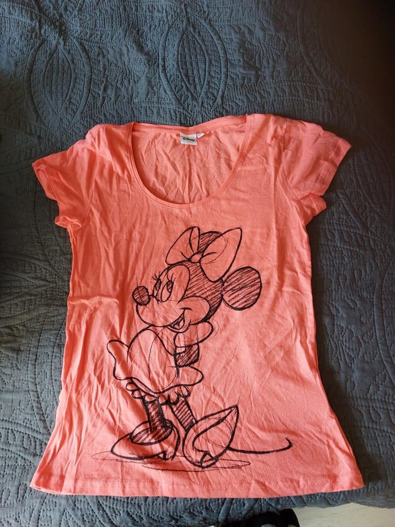 Disney Minnie Mouse T-shirt XS, Kleding | Dames, Ophalen, Zo goed als nieuw, Maat 34 (XS) of kleiner, Korte mouw