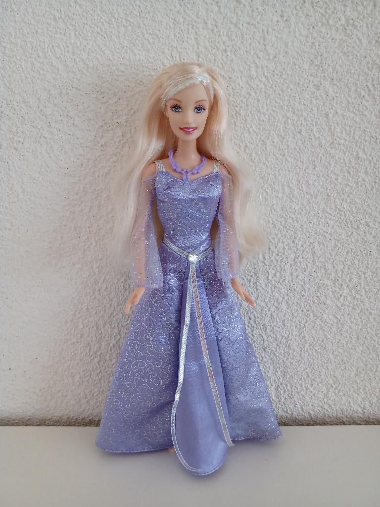 Barbie as the Snow princess (Princess Collection) uit 2004, Ophalen of Verzenden, Gebruikt, Pop