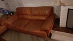 Mooie leren 2-zits bank, Huis en Inrichting, Ophalen, Gebruikt, 150 tot 200 cm, Tweepersoons