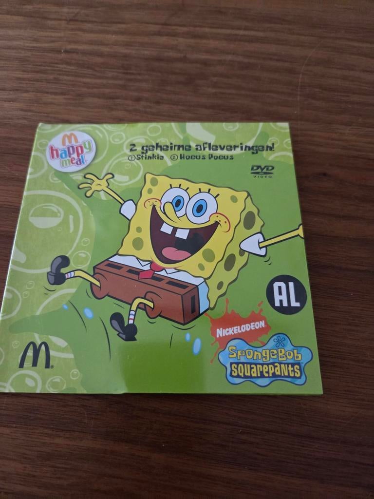 SpongeBob SquarePants DVD - 2 geheime afleveringen, Cd's en Dvd's, Dvd's | Kinderen en Jeugd, Ophalen of Verzenden