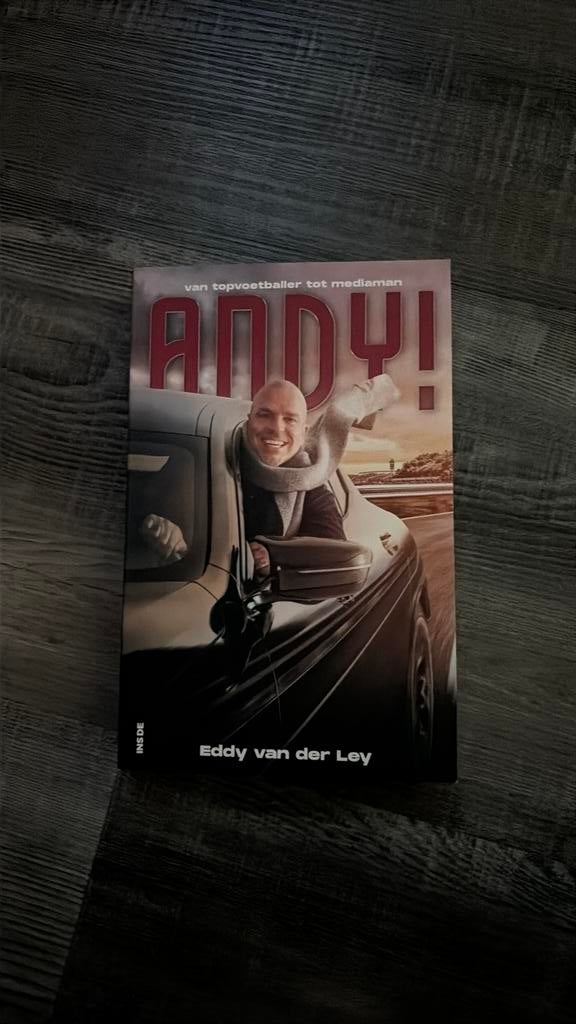 Eddy van der Ley - Andy!, Boeken, Sportboeken, Zo goed als nieuw, Balsport, Ophalen of Verzenden