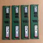 Kingston 32GB (4x8GB) DDR4 ECC RDIMM RAM 2133MHz, 2133MHz, Gebruikt, 32 GB, Server