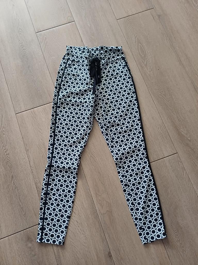 Broek road ring trousers Studio Anneloes maat XS, izgs, Zwart, Ophalen of Verzenden, Zo goed als nieuw, Maat 34 (XS) of kleiner