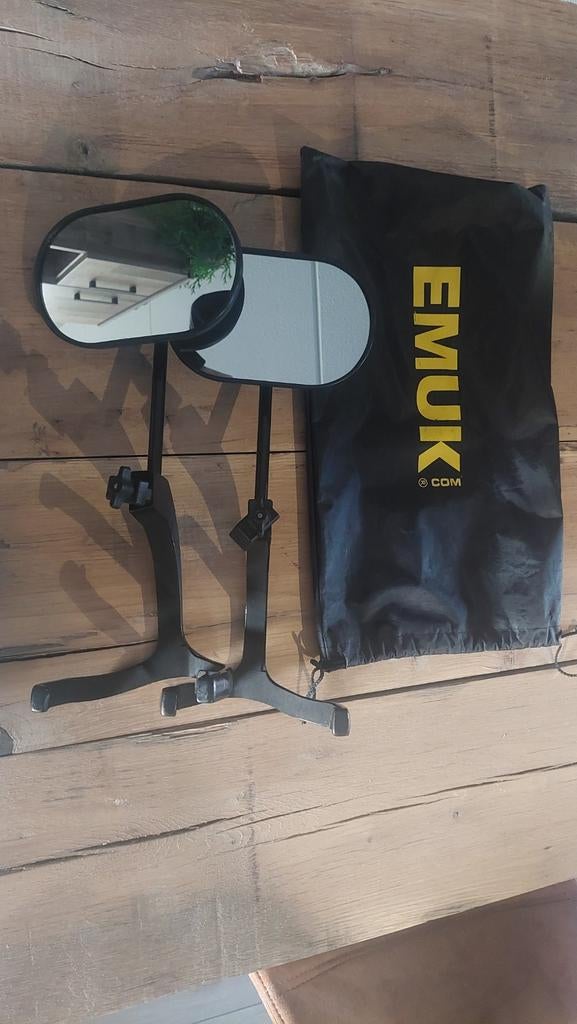 EMUK caravanspiegels, Ophalen of Verzenden, Zo goed als nieuw