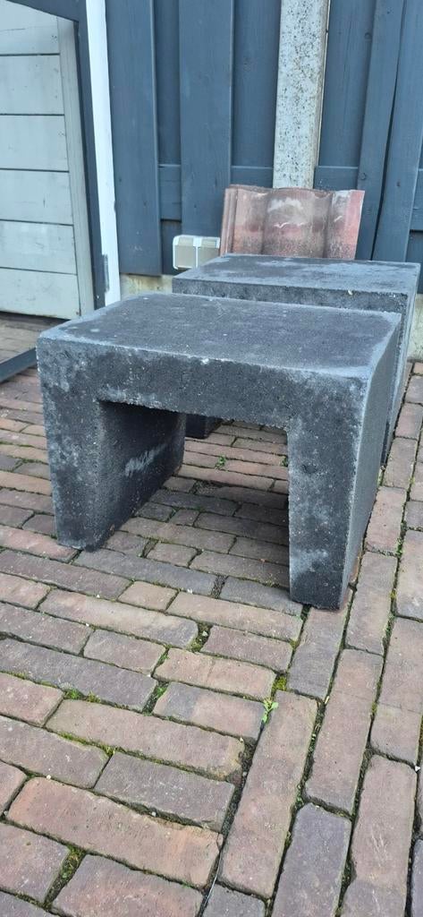 U elementen beton 2 x, Tuin en Terras, Ophalen, Zo goed als nieuw, Overige materialen
