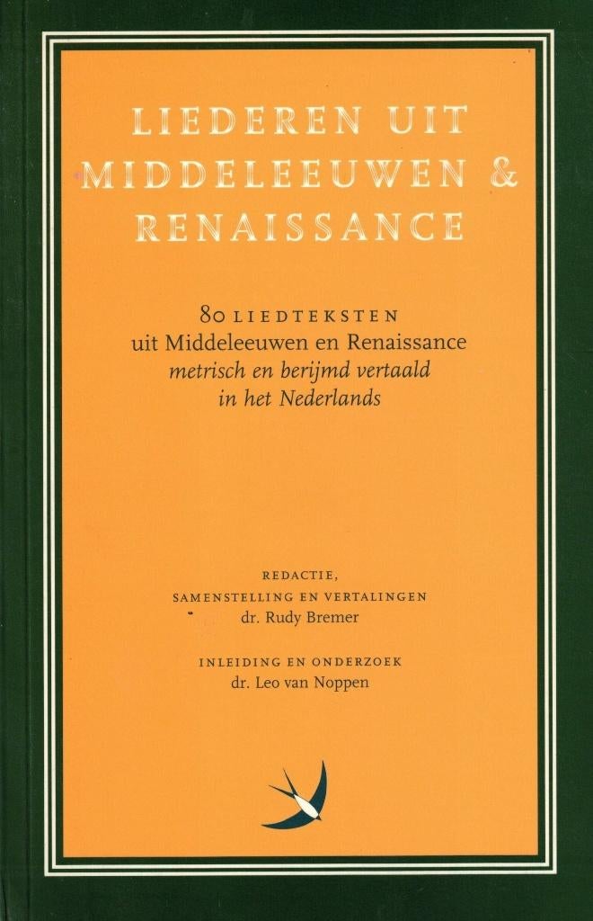 Liederen uit Middeleeuwen & Renaissance, Boeken, Gelezen, Ophalen of Verzenden, Overige onderwerpen, R. Bremer
