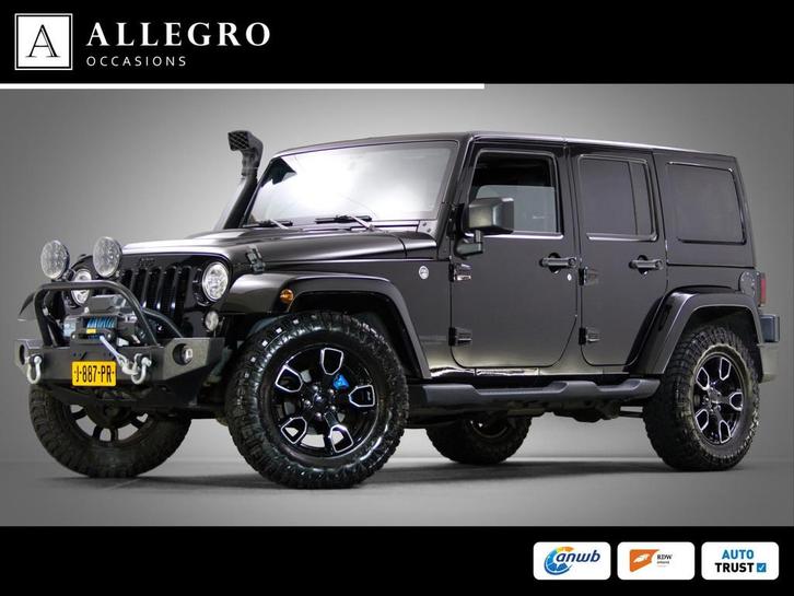 Jeep Wrangler 3.6 Rubicon JK Edition Unlimited (HARDTOP CABR, Auto's, Jeep, Bedrijf, Te koop, Wrangler, 4x4, ABS, Airbags, Alarm