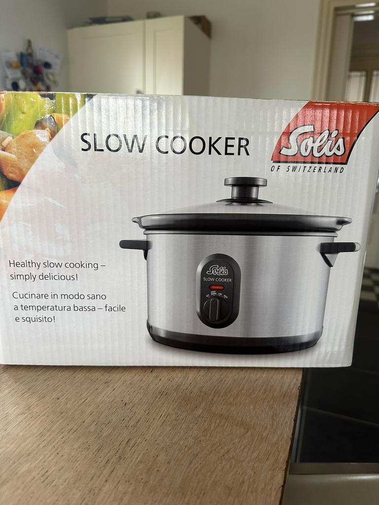 Slow cooker, Ophalen of Verzenden, Zo goed als nieuw