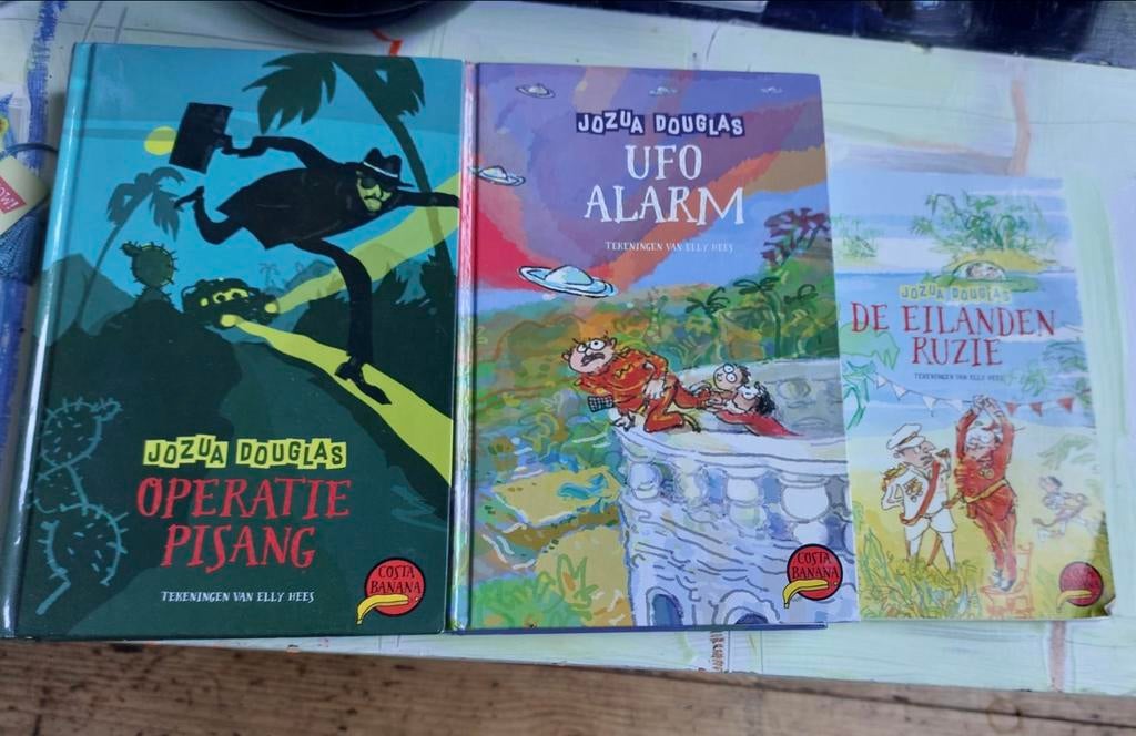Costa Banana boeken set: Operatie Pisang, UFO Alarm, Eilande, Boeken, Ophalen, Zo goed als nieuw, Fictie algemeen
