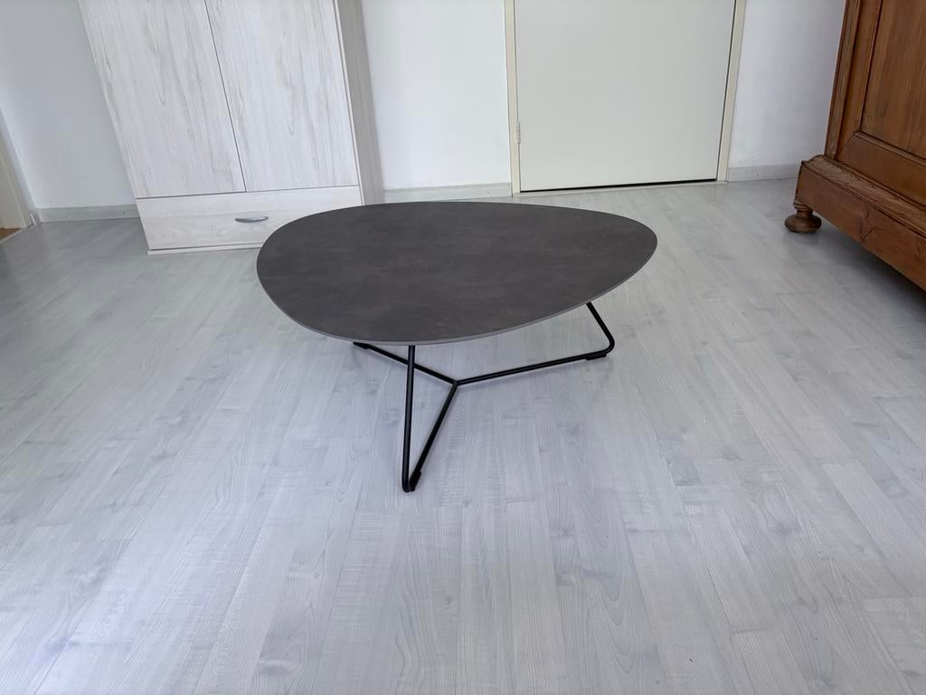 Van Bree salontafel, agaat grijs, Huis en Inrichting, Ophalen, 100 tot 150 cm, Nieuw, 50 tot 100 cm