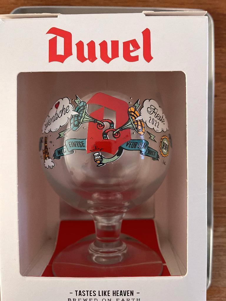 Duvelglas Gentse Feesten 22, Verzamelen, Biermerken, Ophalen of Verzenden, Nieuw, Glas of Glazen, Duvel