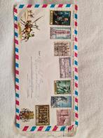 Eerstedagenvelop Spanje - Don Quichot & Spaanse postzegels, Ophalen of Verzenden, Beschreven, Europa