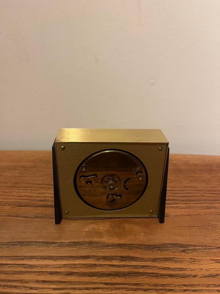 Vintage Jerger tafelklok, Antiek en Kunst, Ophalen of Verzenden