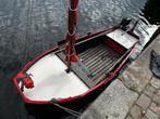 Zeilboot roeiboot motorboot met trailer klassieker, Gebruikt, Staal, Overige typen, Ophalen of Verzenden