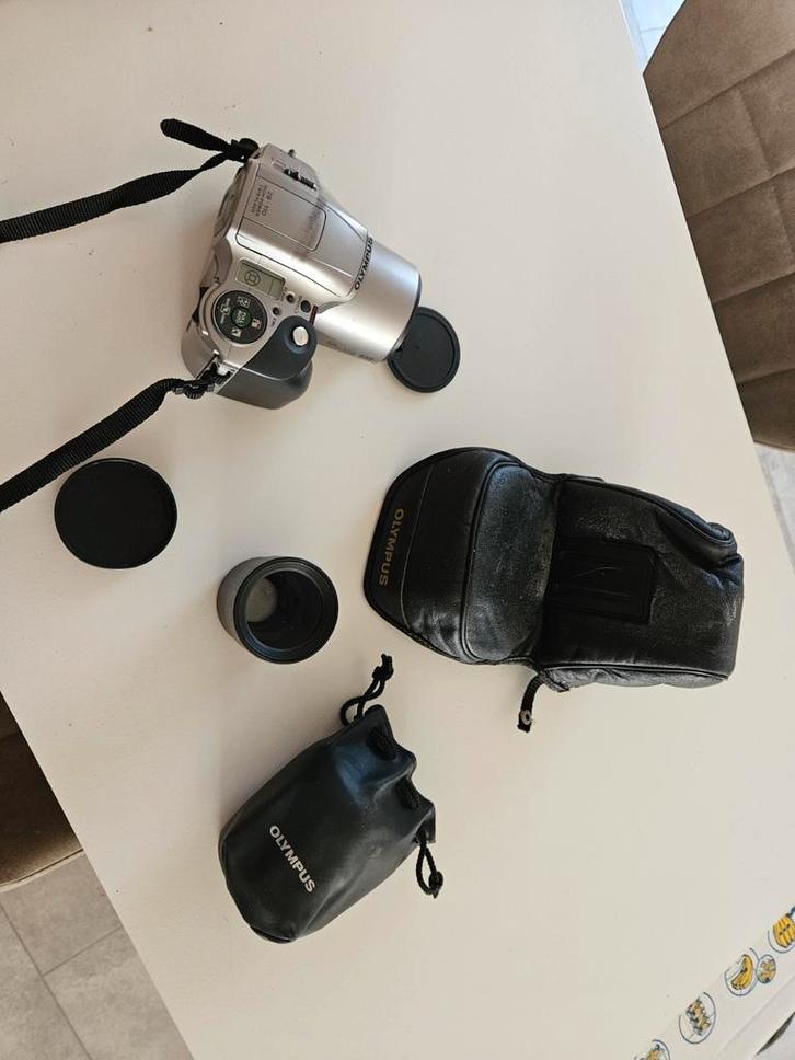3 camera's 1 analoog 2 digitaal Panasonic en Olympus, Audio, Tv en Foto, Fotocamera's Analoog, Compact, Olympus, Ophalen