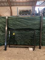 Enkele Dubbelstaafmatpoort Zwart, Ophalen, 100 tot 150 cm, 100 tot 150 cm, Zo goed als nieuw