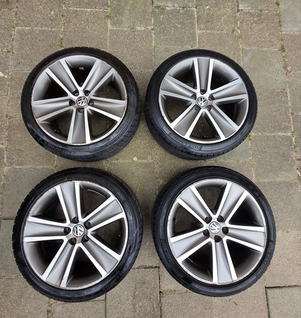 17 inch Originele VW Budapest Velgen - 5x100 - All-season, Ophalen